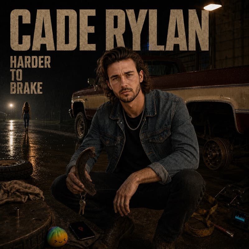 Cade Rylan Harder To Brake official EP cover
